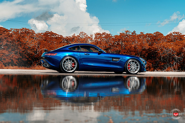 Фото дисков Vossen M-X2 Глянцевый тонированный лак на Mercedes-Benz AMG GT I