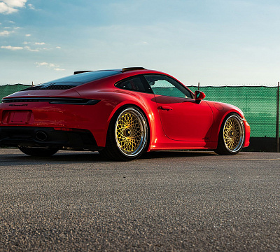 Фото дисков 1886 Wheels S009 на Porsche 911 VIII