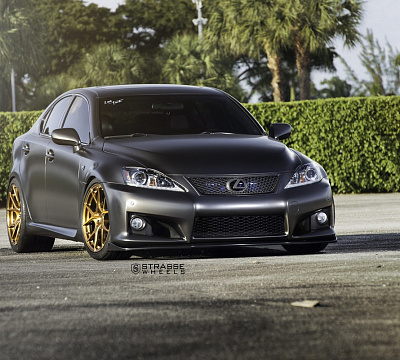 Фото дисков Strasse Wheels SM5R Deep Concave Monoblock на Lexus IS II