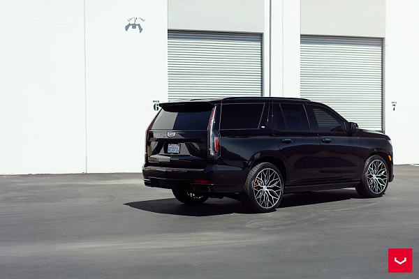 Фото дисков Vossen HF6-3 Алмазная проточка на Cadillac Escalade V