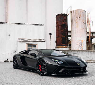 Фото дисков Brixton Forged TR05 на Lamborghini Aventador
