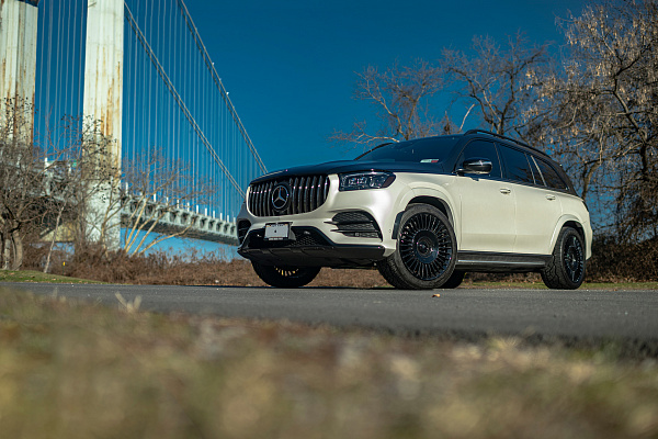 Фото дисков Asanti TIARA Черный глянец на Mercedes-Benz GLS (X167)