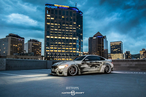 Фото дисков Strasse Wheels SM5R Deep Concave FS Другой цвет на BMW 4/M4 (F32/F82)