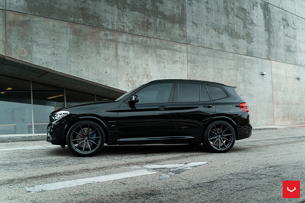 Фото дисков Vossen HF-3 Сатиновый графит на BMW X3/X3 M (G01/F97)