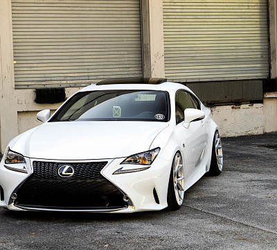 Фото дисков Vossen VFS-6 на Lexus RC