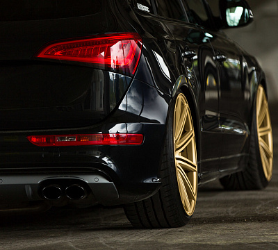 Фото дисков Vossen CV4 на Audi Q5 (8R)