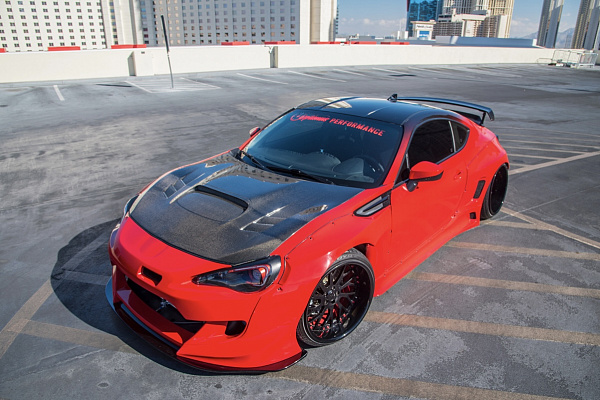 Фото дисков Savini SV70 Черный глянец на Subaru BRZ I