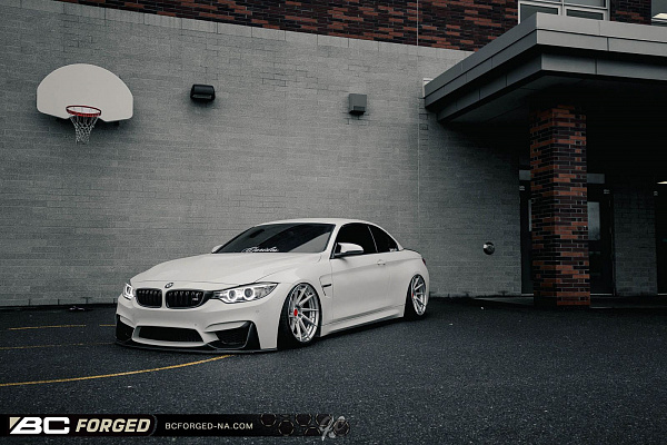 Фото дисков BC Forged HCA210 Глянцевый лак на BMW 4/M4 (F32/F82)
