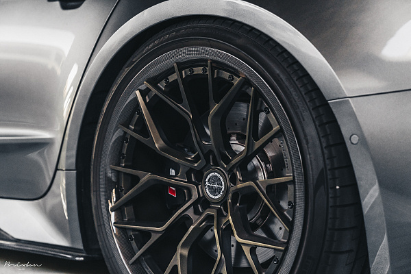 Фото дисков Brixton Forged PF10 Сатиновая темная бронза на Audi A/RS 7 (4K)