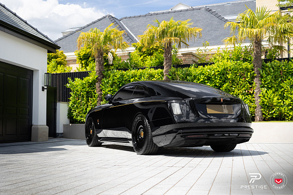 Фото дисков NOVITEC SP3 Черный глянец на Rolls-Royce Spectre