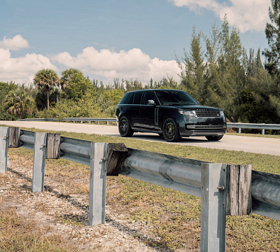 Фото дисков Vossen HF-9 на Land Rover Range Rover V