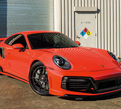 Фото дисков Strasse Wheels SV10 Deep Concave Duoblock на Porsche 911 VIII