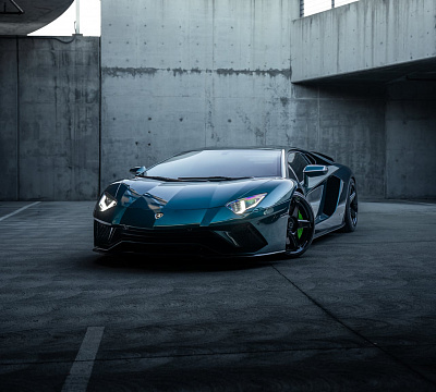 Фото дисков Brixton Forged TR05 на Lamborghini Aventador