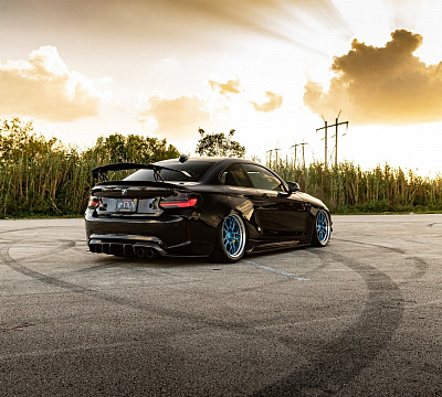 Фото дисков Anrky RS2 на BMW 2/M2 (F22/F87)