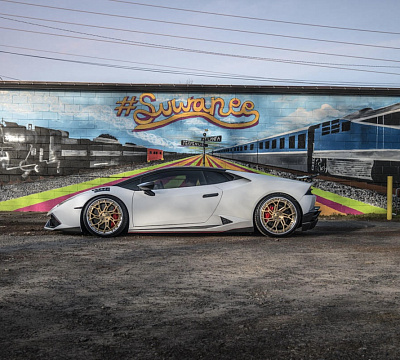 Фото дисков Savini SV72 на Lamborghini Huracan