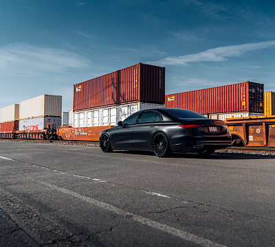 Фото дисков Vossen HF-8 на Mercedes-Benz S-Class (W223)