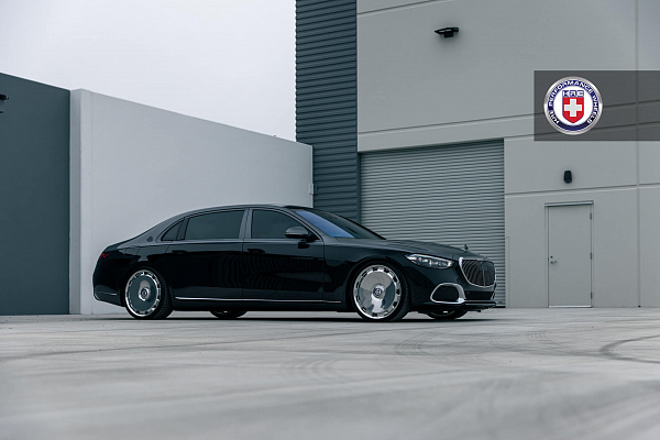 Фото дисков HRE L108M Полированный лак на Mercedes-Benz S-Class (W223)
