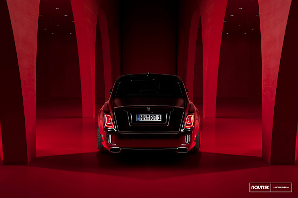 Фото дисков NOVITEC SP3 Глянцевый лак на Rolls-Royce Phantom