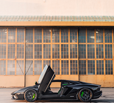Фото дисков Brixton Forged PF7 на Lamborghini Aventador