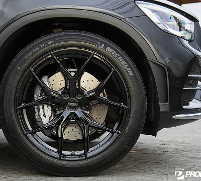 Фото дисков Vossen HF-5 на Mercedes-Benz GLC (X253, C253)