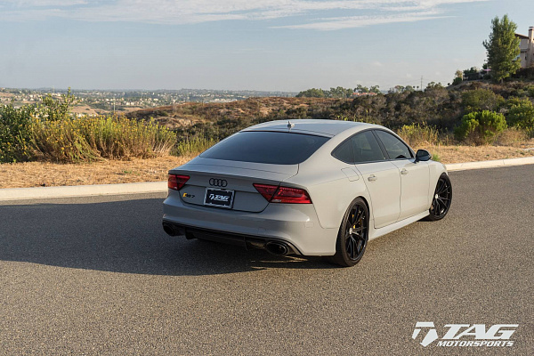 Фото дисков HRE S101 Черный сатин на Audi A/RS 7 (4G)