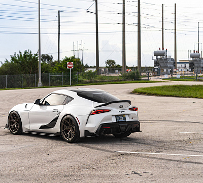 Фото дисков Vossen HF-5 на Toyota Supra A90