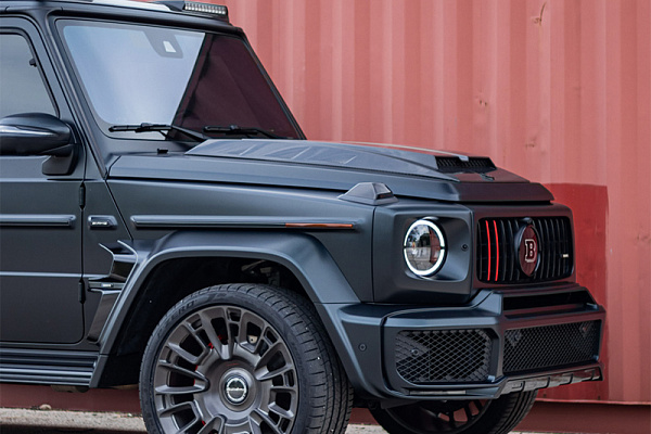 Фото дисков Brixton Forged LX03 Сатиновый темный лак на Mercedes-Benz G-Class III