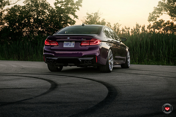Фото дисков Vossen S21-01 Полированный лак на BMW 5/M5 (G30/F90)