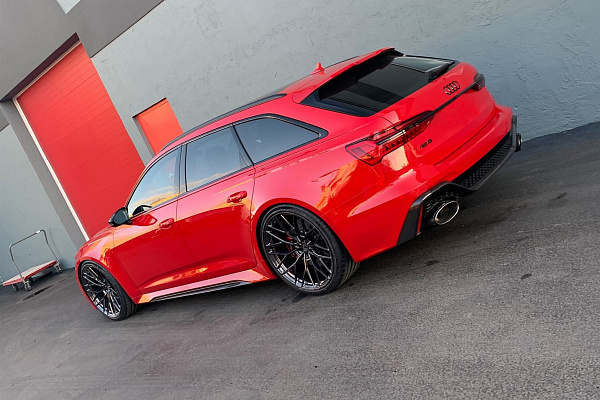 Фото дисков Anrky AN10 Глянцевый темный лак на Audi A/RS 6 (C8)