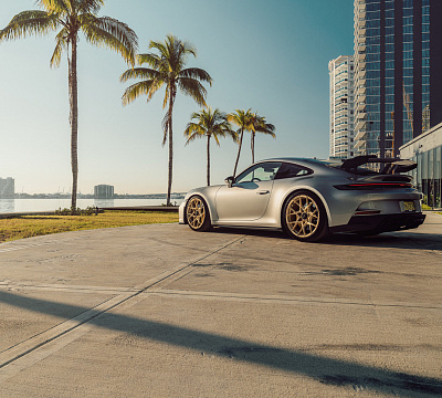Фото дисков Vossen S21-07 на Porsche 911 VIII
