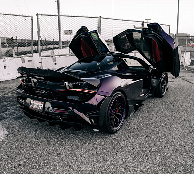 Фото дисков Brixton Forged CM6-RS на McLaren 720S