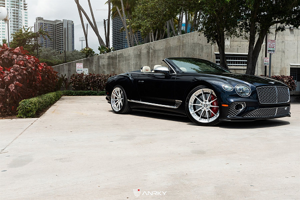 Фото дисков Anrky AN28 Полированный лак на Bentley Continental GT III