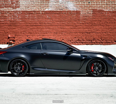 Фото дисков HRE FF04 на Lexus RC