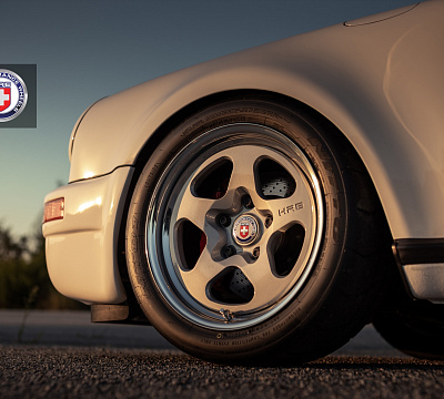 Фото дисков HRE 527 на Porsche 911 II