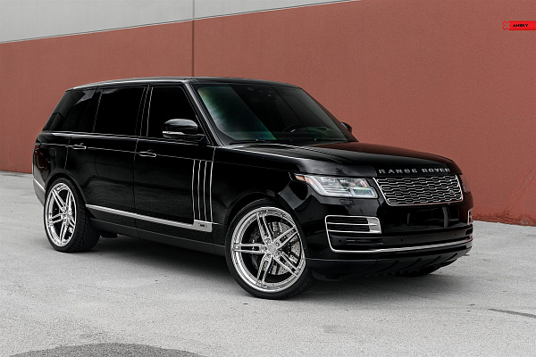 Фото дисков Anrky AN37 Полированный лак на Range Rover IV