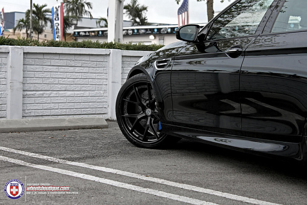 Фото дисков HRE S101 Черный сатин на BMW 5/M5 (F10)