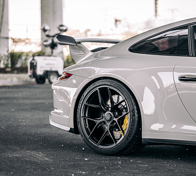 Фото дисков Vossen S21-01 на Porsche 911 VII