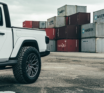 Фото дисков Vossen HF-2 на Jeep Gladiator II (JT)