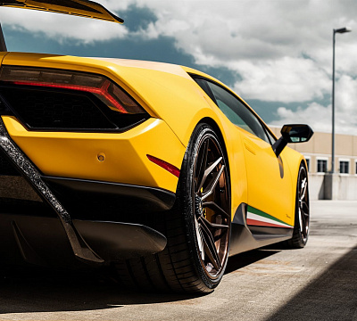 Фото дисков Anrky AN36 на Lamborghini Huracan