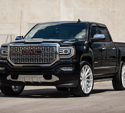 Фото дисков Vossen HF6-1 на GMC Sierra III