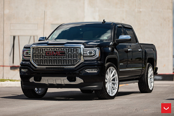 Фото дисков Vossen HF6-1 Серебро на GMC Sierra III