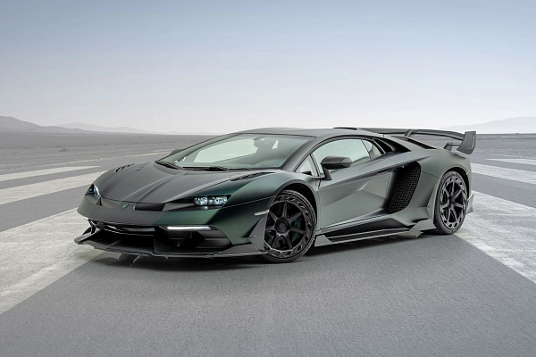 Фото дисков Mansory CV.7 Air C Черный сатин на Lamborghini Aventador