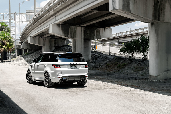 Фото дисков Vossen UV-1 Сатиновый темный лак на Land Rover Range Rover Sport II