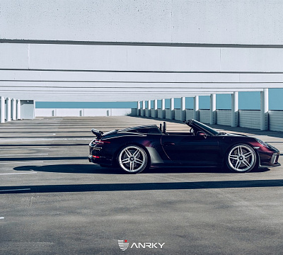 Фото дисков Anrky AN17 на Porsche 911 VII