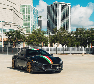 Фото дисков Vossen HF-3 на Maserati GranTurismo I