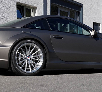 Фото дисков HRE P103 на Mercedes-Benz SL (R230)