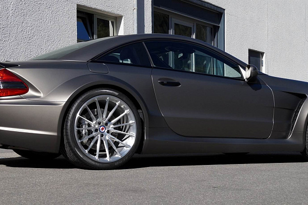 Фото дисков HRE P103 Глянцевый лак на Mercedes-Benz SL (R230)