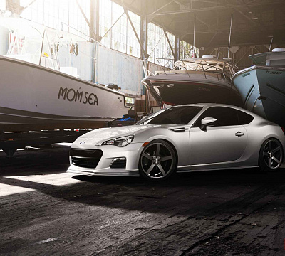 Фото дисков Vossen CV3 на Subaru BRZ I