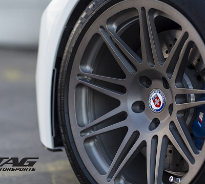 Фото дисков HRE 301M на BMW 3/M3 (F3x/F80)