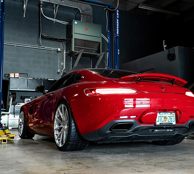 Фото дисков Anrky AN12 на Mercedes-Benz AMG GT I